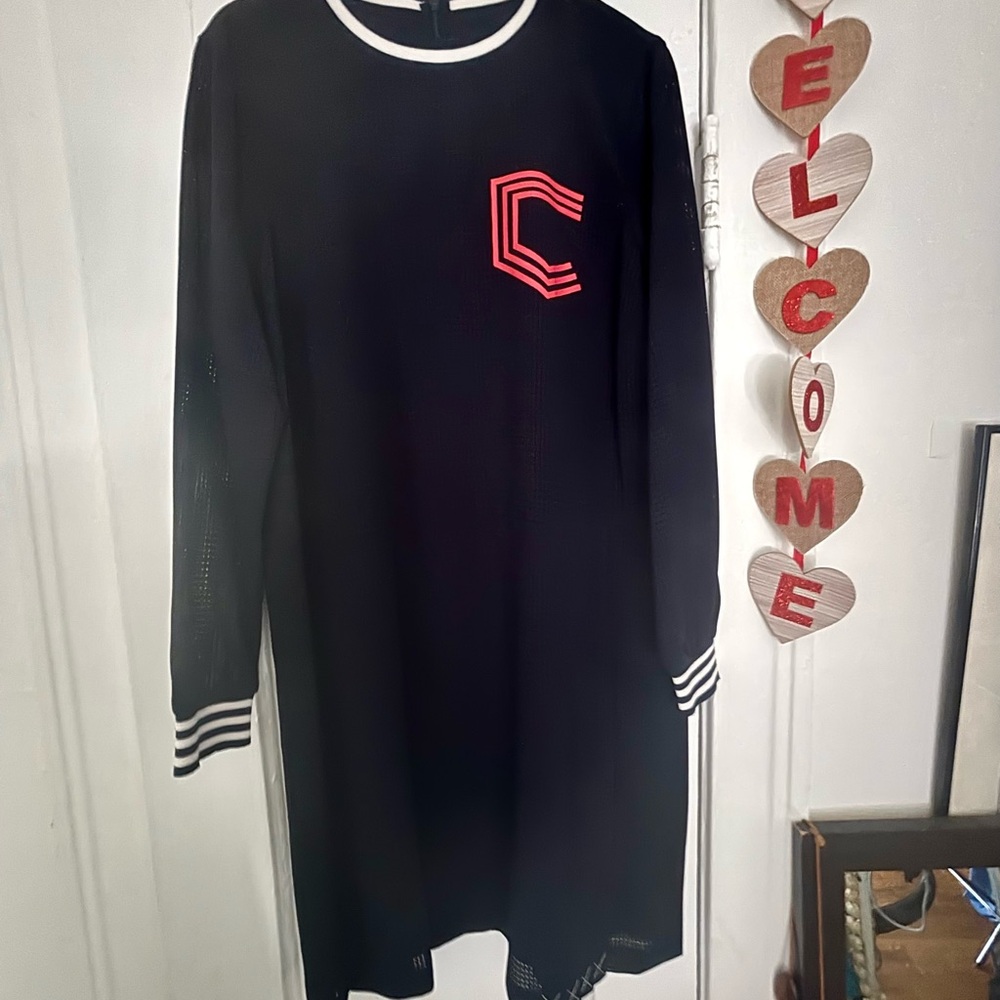 NWT Etcetera Navy Dress Sz 14